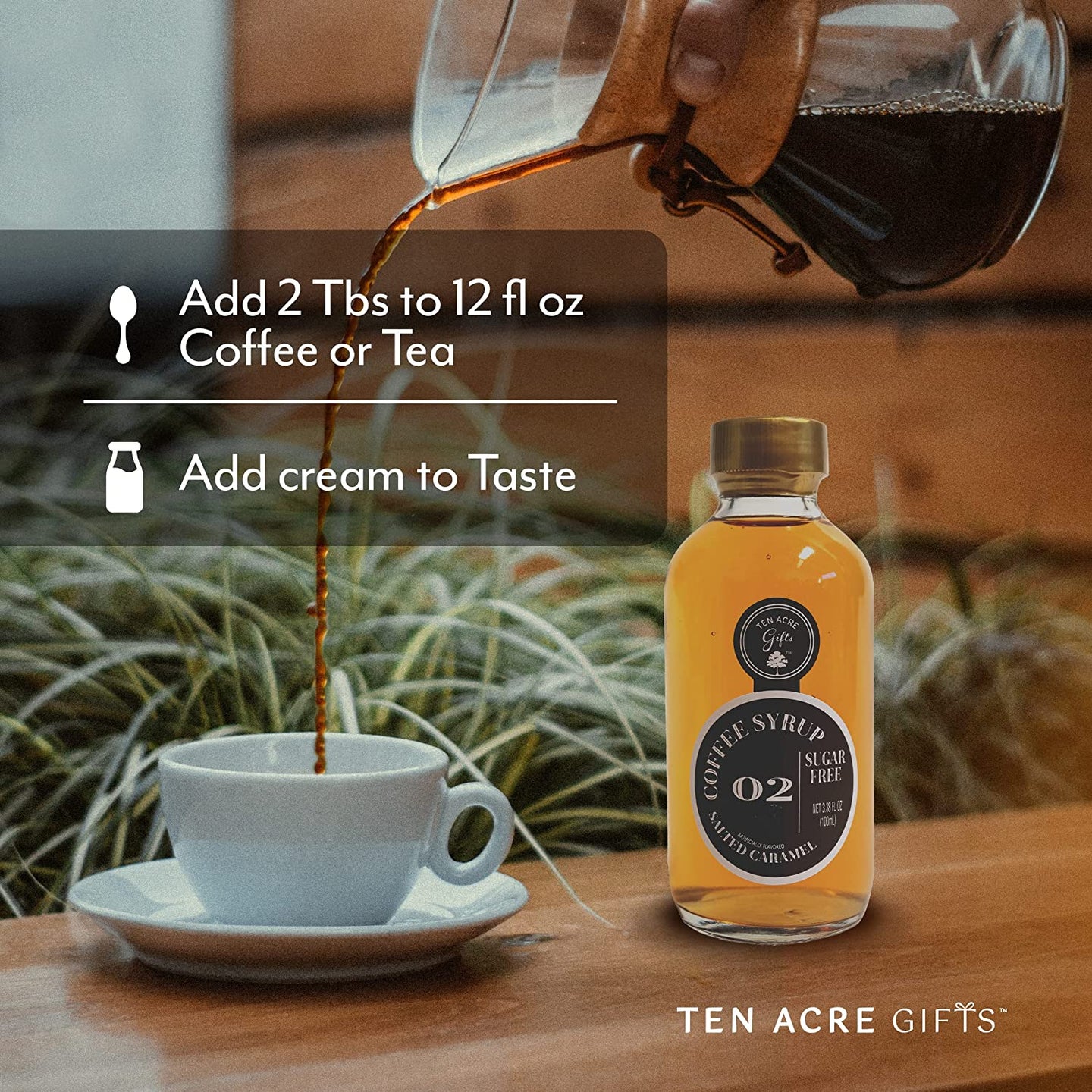 Sugar Free Coffee Syrups - 4 Pack